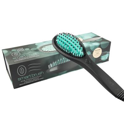 China 2021 professional hotel hair straightener factory price salon styler straightener brush dropshipping for sale