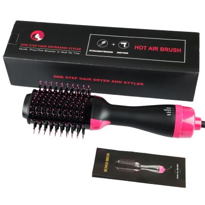 China Duct High Quality CE Certified Professional Hot Air Comb High Wind Super Comb Professional Hair Brush with Comb and Straightener Brush for sale