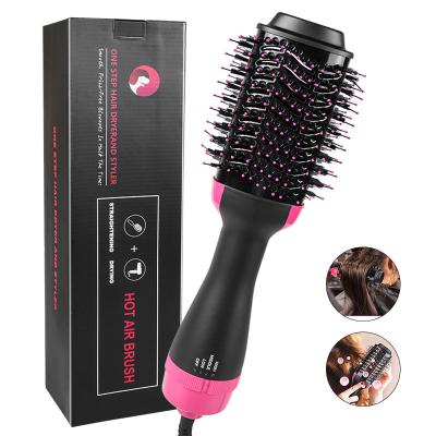 China High Quality Multifunctional Hot Hair Duct Airbrush Hot Air Styler One Step Hair Dryer Brush Hair Curler Comb For Beauty for sale