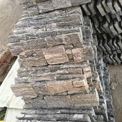 China Modern Exterior Natural Quartzite Ledge Stone Veneer Wall Panels Cladding Textures for sale