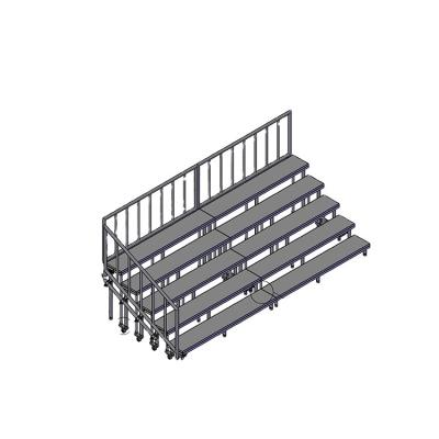 China Professional Manufacture Aluminum Alloy 6082-T6 China Best Stadium Tribune Bleacher Seats for sale