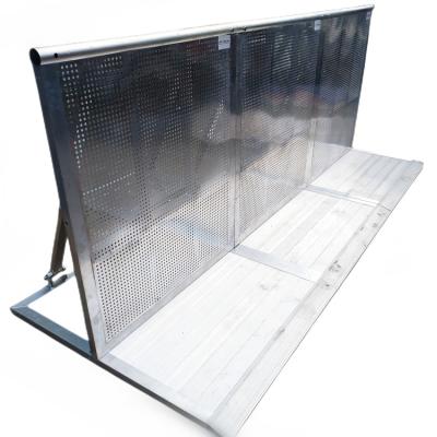 China Mojo Barrier outdoor aluminum crowd control barrier step barricades factory price on sale for sale