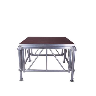 China Various Alloy 6082-T6 Aluminum Promotional Goods Using Folding Aluminum Concert Event Stage for sale