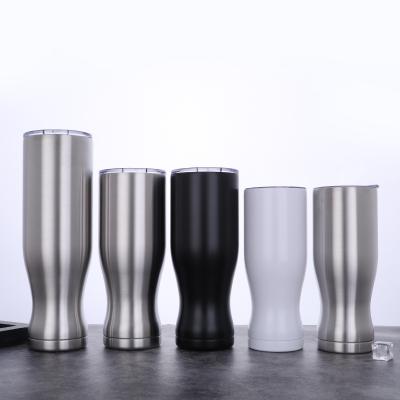 China Viable Wholesale Hot Sale Reusable Coffee Cups Logo Customized Tumbler Mug With Handle Accessories Metal Customized Steel for sale