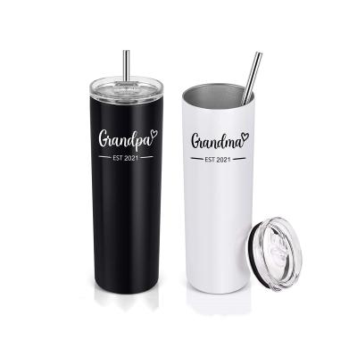 China Sustainable 20 oz Sublimation Blanks Double Wall 304 Stainless Steel Empty Wine Mug for sale