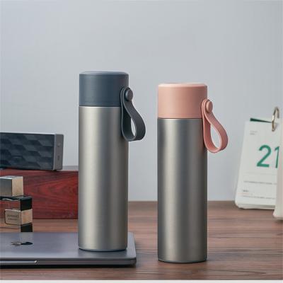 China Business Sports Travel Silicone Handle 316 Stainless Steel High Quality Custom Recycling Outdoor Vacuum Flask for sale