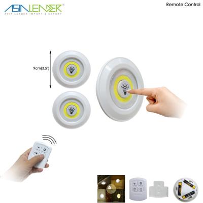 China Room Under Cabinet,Cabinet,COB 2W LED Puck Light RGB Energy Saving Outdoor Contact Switch for sale