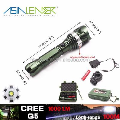 China Emergency Q5 /5W-1200 Lumens, On Time Delivery, BT-4768 High Power LED Tactical Hunting Flashlight for sale