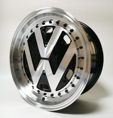 China 16X7.0 Aluminum 4X100 5X100 SAMA AS WHEELS EMPI BORDE EPIC BEETLE ALLOY WHEEL VWLOGO for sale