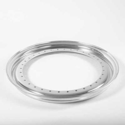 China Aluminum Outer Lip 0.5 Forged Rims Wire Wheel Lip 2 3 Piece Wheel Barrel Inner Dome Half Felgeninnenbett For BBS RH RIAL Stainless Steel Lip for sale