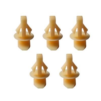 China A03 Nylon Body Auto Retainer Clips Bumpers Plastic Auto Buttons Snap Key Rivet Fasteners Plastic Clips for sale