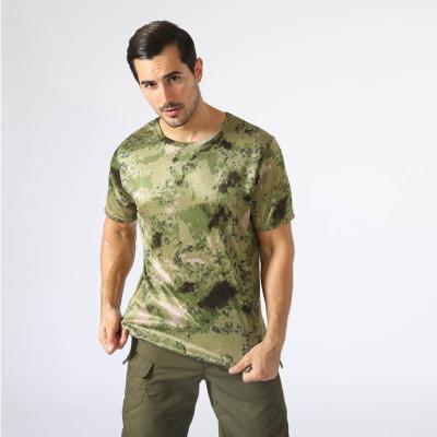 China Factory Wholesale Anti-Static Camouflage Printed Mens Compression Sports Gym Muscle T-shirts Wear New Shorts Belts Mens Clothing for sale