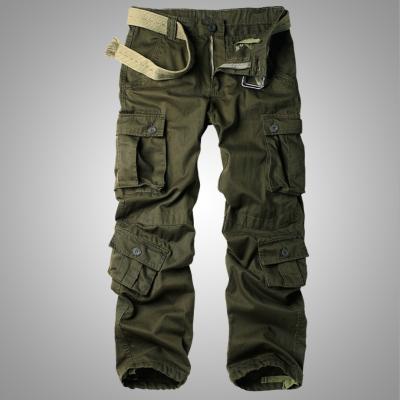 China High Quality Cotton Men's Casual Cargo Pants Full Body Pants 100% Tactical Military Cargo Pants Factory for sale