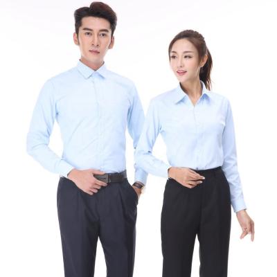 China 100% Custom Made Executive Anti Wrinkle Cotton Mens Shirts Anti Wrinkle High Collar Shirts for sale