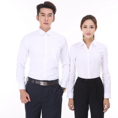 China Anti wrinkle office elite shirt saree blouse designs for office blouses elegant white office uniform blouses for sale