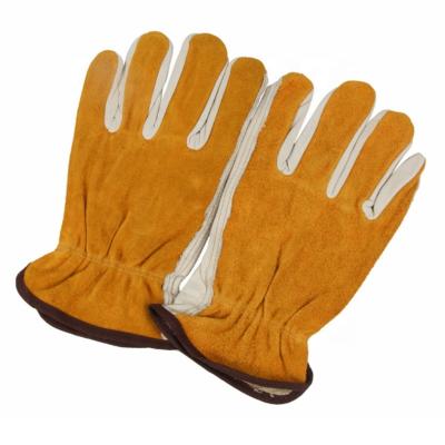 China Working Glove Whip Leather Outdoor Gloves For Protective Hand Guard Gardening Decoration Strong Wear-Resistant Safety Protection Plant for sale