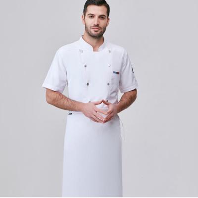 China restaurant & bar restaurant & Wholesale Breathable Unisex Chef Jacket Coat Restaurant Uniforms Anbang Kitchen Custom Bar Kitchen Uniforms for sale