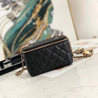 China High End Good Quality Fashion Luxury Lady Pu Leather Cosmetic Bag Women's Messenger Bags Chanelbag Ladies Classic Chain Bag for sale