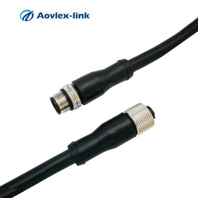 China Automotive M12 Molded Sensor Cable M12 Connectors Devicenet m12 5 Pin Molding Cable for sale