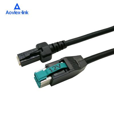 China POS System Powered USB Cable 12V USB To 2x3 Socket Cable 12V Power USB Display Cable for sale