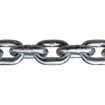 China Conveyor Chain Manufacturer of 6-30mm G80 Manganese Steel High Quality Lifting Chains for sale