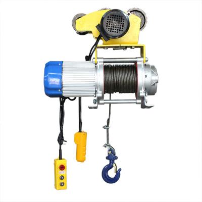 China Shops 220v 60m micro electric hoist 1500kg rope hoist construction material multifunction electric winch hoist for sale