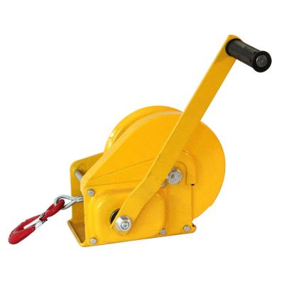 China CRANES High Quality Manual Portable Winch 1200LBS 1800LBS 2600LBS Self Locking Hand Winch With Rope for sale