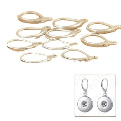 China FASHIONABLE 925 Sterling Silver DIY Beadings Findings Earring Hooks Leverback Earwire Fittings Components for sale