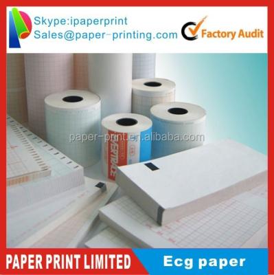 China medical heat sensitive ecg paper rolls, ecg paper other 110*140,50mm*30m,63mm*30m,80mm*20m ecg paper for sale