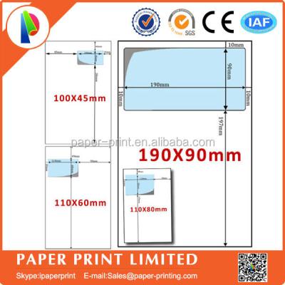 China Programmable with any pen or pensil integrated a4 labels paper/a4 label sticker paper/label paper for sale