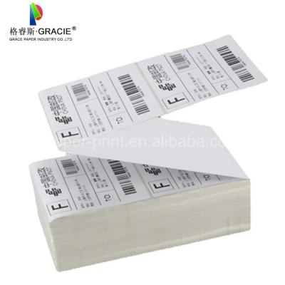 China Heat Sensitive Adhesive 4x6 Sticker Supplier State Direct Thermal Transfer Label for sale