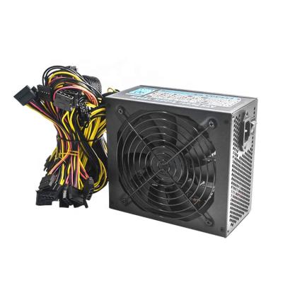 China Wholesale ATX Power Supply 1600 Watt 8 GPU 12v Gaming Desktop Multipath Mineing Power Supply For PC for sale