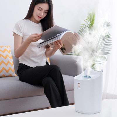 China Hotel+Car+Outdoor+Commercial+Household 3.3L Small Cold Mist Humidifiers Diffuser Large Fogger Air Humidifier with light For home bedroom office for sale