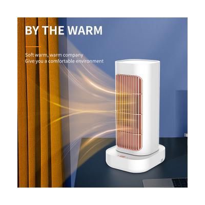 China Wind power: 2 gears Indoor Head Shaking portable Heater Smart Adjust Temperature PTC ceramic mini electric heaters for winter home for sale