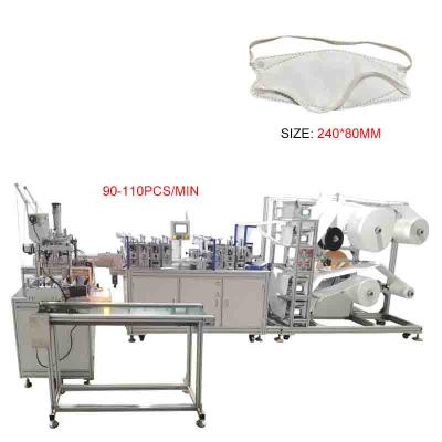 China kf94 mask making machine kf94 head strap mask making head type fish loop headband type mask making machine maker for sale