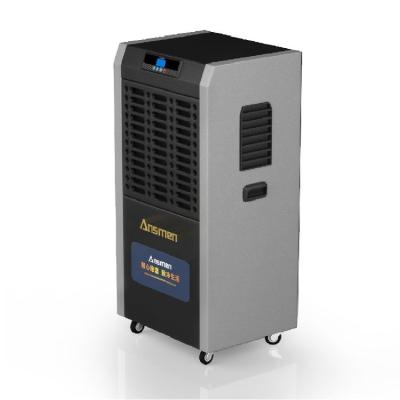 China 126 Pint Industrial Dehumidifier Commercial Dehumidifier Microcomputer Control For Basements Swimming Pool Dehumidifier for sale