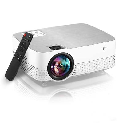 China Global Version 1080P Mini LED Portable Projector 1920*1080P Built-in Speakers For Home Ministry for sale