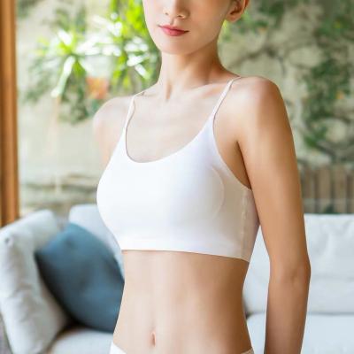 China QUICK DRY one-piece seamless bra no trace beauty bare back breathable sense tube seamless top for sale