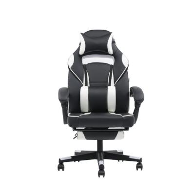 China Swivel Rotation High Quality Comfortable Leather Computer Racing Chair LED Gaming Chair for sale