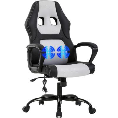 China (Size)Adjustable Comfortable Computer Gaming Massage Chair Wcg Gaming Chair for sale