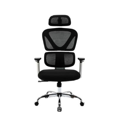 China (Size) new Adjustable Chair Executive Mesh Office Chair With Mesh Swivel Headrest good quality for sale