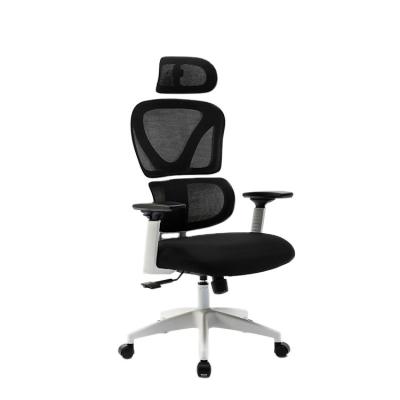 China Wholesale Adjustable (Waist) High Back Chair Postural Ergonomic Office Chair Staff Computer Chair for sale