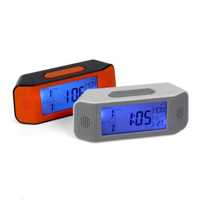 China Calendars LCD Clock Table Souvenirs Synchronize Gifts Desk Clock for sale