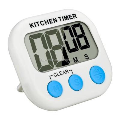 China Big Large Kitchen Digital LCD Display Count Down Electric Kitchen Timer Alarm Kitchen Timer for sale