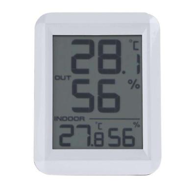 China Wireless ABS Thermometer Hygrometer Perfect for Garden Thermometer Hygrometer for sale