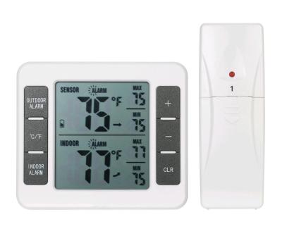 China ABS Wireless Indoor Outdoor Thermometer Remote Wireless Sensor Transmits Data 300 Feet for sale