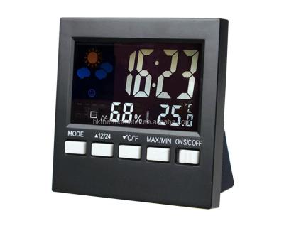 China Indoor Multifunctional Digital Weather Forecast Weather Station for sale