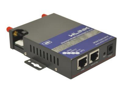 China M2M industriële Draadloze Router met 2xLAN-haven ingebouwde HSPA+ 3G modem Te koop