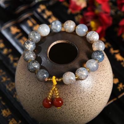 China Vintage Crystal Ladies Bracelet Round Bead for sale