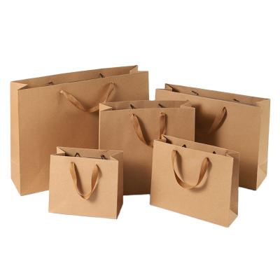 China Recyclable High Quality Business&Shopping Gift Wrapping Bag With String Gift Tote Bags for sale